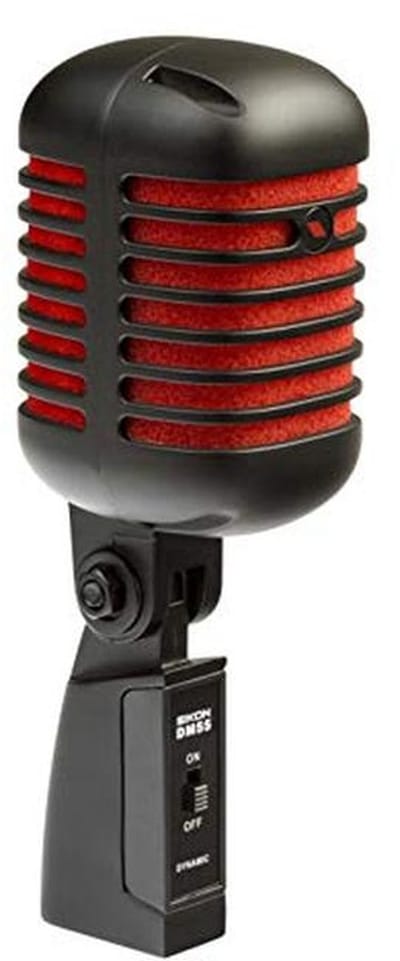 Professionele dynamische cardioïde microfoon vintage stijl