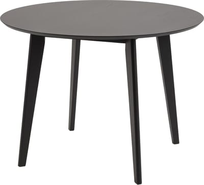 Eettafel Levi MDF Zwart Ø105cm - Giga Living