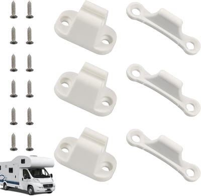 Solidchoice - Set van 3 T-vormige Deurstoppers voor Mobiele Woonruimtes