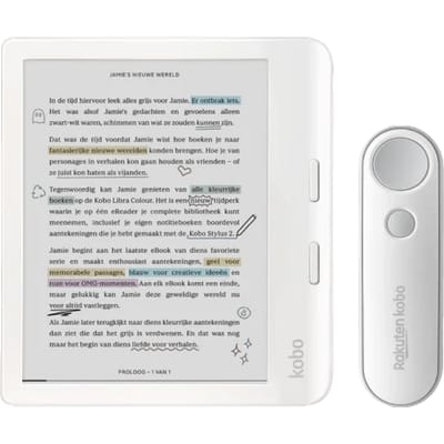 Kobo Libra Colour Wit + Remote