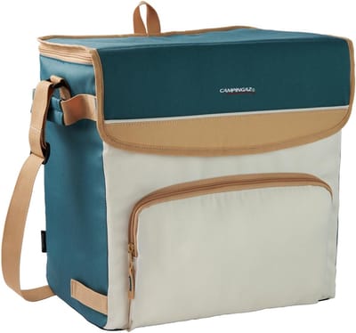 Campingaz Fold'N Cool MiniMaxi 30L Koeltas – 12x 1,5 liter – Antibacteriële voering - groen/beige/wit