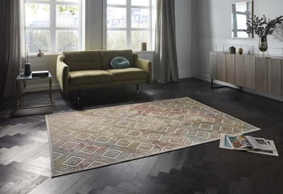 Design vloerkleed 3D Isère Elle Decoration - zilver/multi 80x125