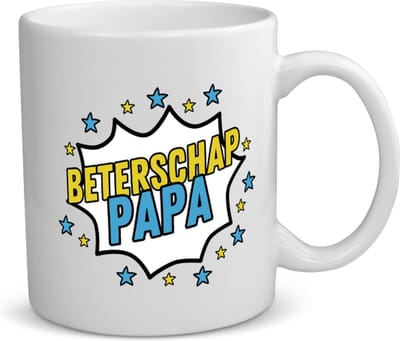 Akyol - beterschap papa koffiemok - theemok - Beterschap - een papa die ziek is of iets gebroken heeft - cadeau voor zieke vader - ziek - koorts - snel beter worden - cadeau - beterschap cadeau - kado - gift - geschenk - 350 ML inhoud