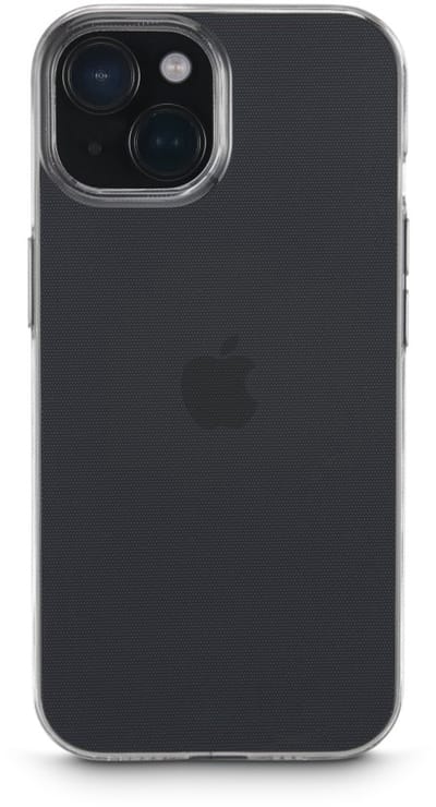 Hama hoesje geschikt voor Iphone 15 Plus - Always clear cover - anti-vergeling - Transparant