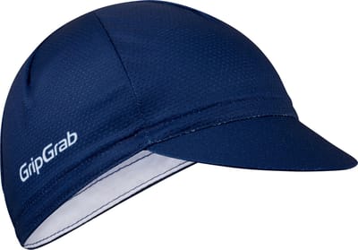 GripGrab - Lightweight Zomer Fietspet Mesh Cycling Cap Retro Fietsmuts UV-Bescherming Helmmuts - Navy Blauw - Unisex - Maat M/L (57-63 cm)
