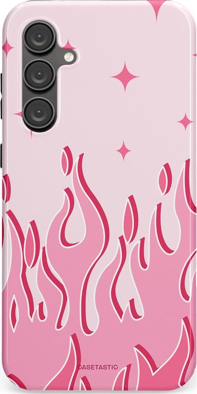 Casetastic Hoesje Geschikt voor Samsung S23 FE - Stijlvolle Beschermende Duo-layer Case - Twinkelvuur