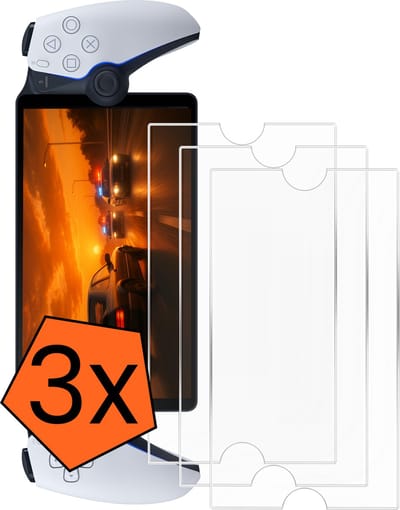 Screenprotector - Geschikt voor PlayStation Portal Screenprotector Bescherm Glas - Tempered Glass Geschikt voor PlayStation Portable Screen Protector - 3 PACK