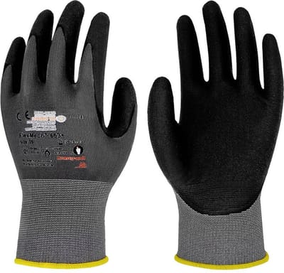 Handschoenen FlexMech 663+ Maat 8 grijs/zwart EN420,EN388,EN407 PBM II HONEYWELL