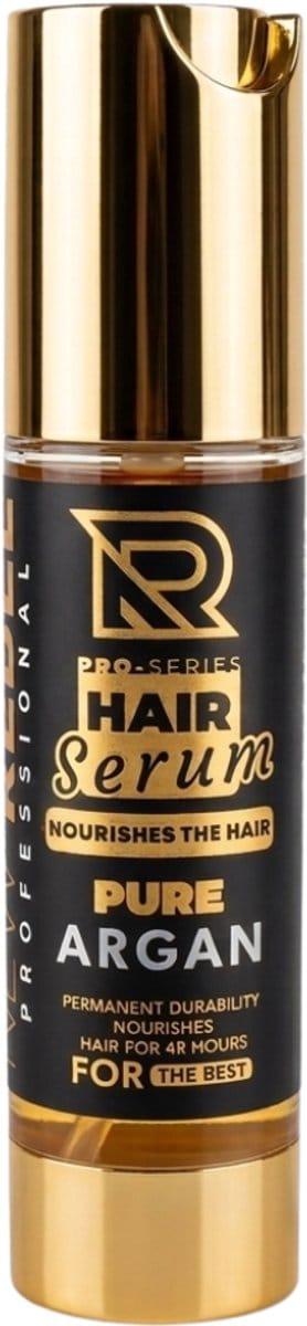 New Rebel Argan Hair Serum 50ML – Haarserum met Pure Arganolie – Tegen Kroes & Droog Haar – Voedend Haar Serum – Pro Series