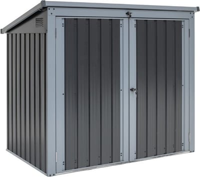 Westmann Containerombouw ISBS-T2D - Afvalbak opslag kliko ombouw voor 2 containers