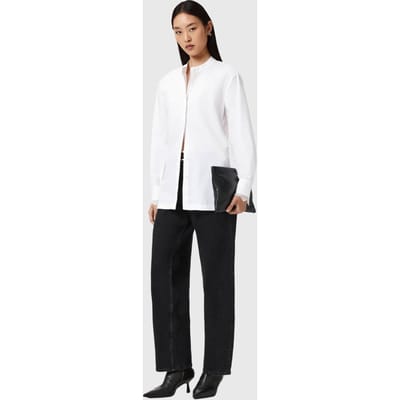 AllSaints Ethel Lace Shirt White Taglia: 2 | Magliette intime Outlet | Donna | Bianco