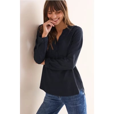 Blouse in effen kleur