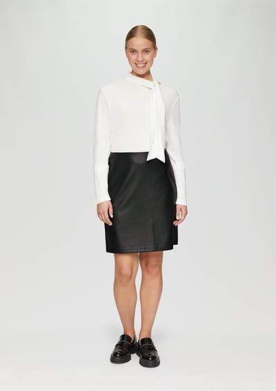 s.Oliver - female - Rok van imitatieleer