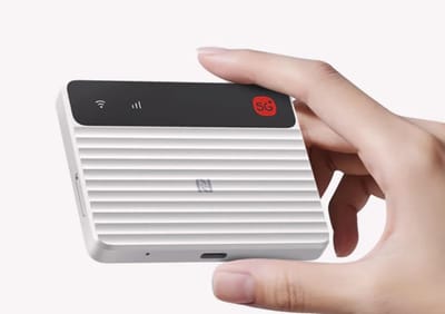 ZTE F50 Pro MiFi - 5G Pocket WiFi Router – Zonder Batterij – Werkt via USB-C (Powered) – Supersnelle 5G/4G LTE Mobiele Hotspot – Ideaal voor Laptop, Auto & Reizen