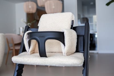 Teddy Stoelverkleiner Tripp Trapp - Stokke Tripp Trapp Kussenset - Zachte Kussenset Kinderstoel - Beige Kinderstoel verkleiner