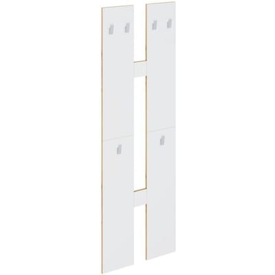 Houten set halmeubelen Garderobe kapstokken Garderobepaneel Salia M