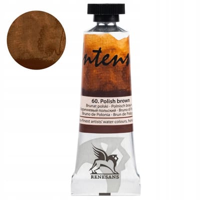Intense aquarelverf 15ml - Pools bruin