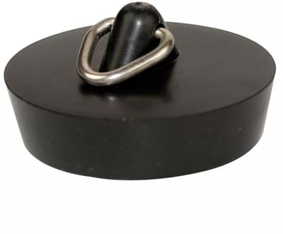 Gootsteenstop - Stop voor gootsteen - Afvoerplug - 45 mm - Afvoerputje stopper - Wasbakstop - Plug - Bad / douche / wasbak / wastafel - Sink plug - Rubber - Jonyx
