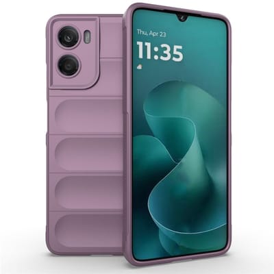 Coverup Hoesje - Geschikt voor Motorola Moto G06 / G06 Power Hoesje - Coverup Hands-On Rugged Back Cover - Paars