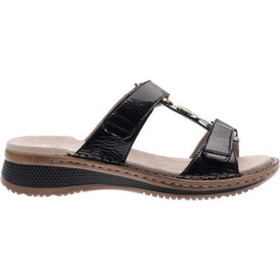 ara - 1229003 - Dames slippers - Kleur: Zwart - Maat: 40