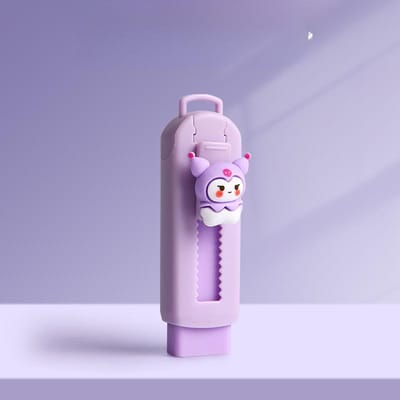 Kawaii Push Pull Capybara Eraser Zachte Schoolbenodigdheden Schoonmaken Rommelvrij Stationair Kantoor Student Rubberen Eraser Voor Kinderen Cadeau