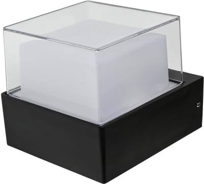 Wandlamp - Vierkant - Waterdicht - 4 W - Warm wit - Voor binnen en buiten