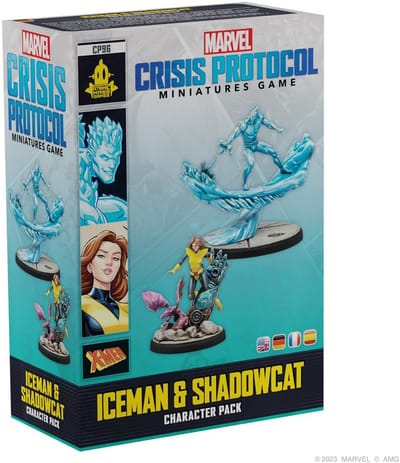 Marvel Crisis Protocol Iceman & Shadowcat