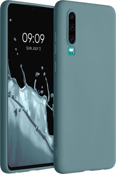 kwmobile telefoonhoesje geschikt voor Huawei P30 - Hoesje voor smartphone - Back cover in Arctische nacht
