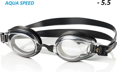 LUMINA Zwembril op sterkte - heldere glazen sterkte  -5.5