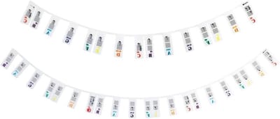 Piano Note Sticker - Toetsenbord Strip - Piano Leren - Zonder Lijm - 61 Toetsen - Wit