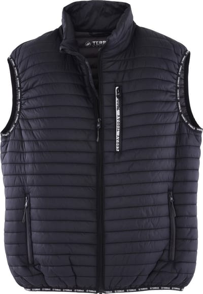 Terrax Bodywarmer 30449-1064 zwart/antra - Zwart/Antraciet 1064 - L