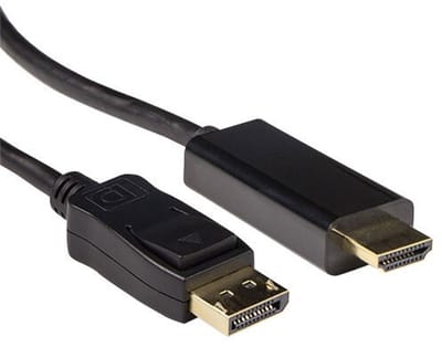 ACT Verloopkabel DisplayPort male naar HDMI-A male 1,80 m AK3990