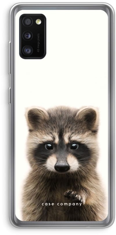 Case Company® - Hoesje geschikt voor Samsung Galaxy A41 hoesje - Rocco - Soft Cover Telefoonhoesje - Bescherming aan alle Kanten en Schermrand