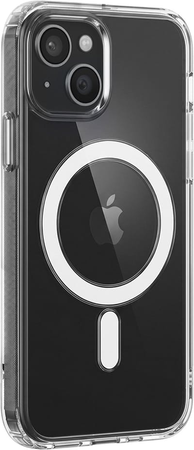 Bigben Connected - Telefoonhoesje - geschikt voor iPhone 15 Plus - MagSafe compatibel - Transparant