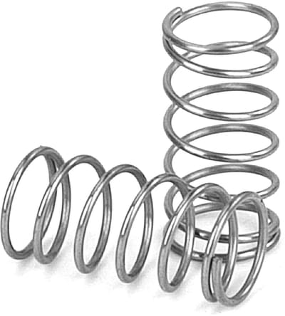 Drukveren Roestvrij Staal - Compressieveren Set - Mechanische Toepassingen - Hoge Elasticiteit - 20 Stuks 10mm - Zilverkleurig
