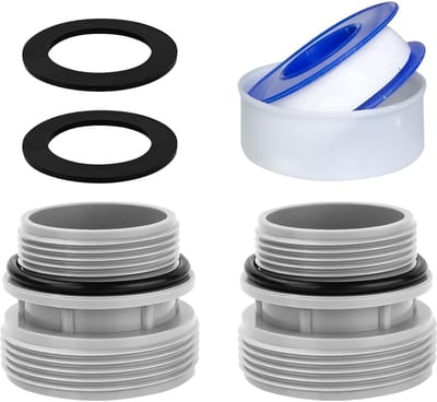 JHUBERS - Zwembadpompadapter - Adapter voor Intex zwembaden - Hoogwaardige kwaliteit - Slangadapter - Eenvoudige installatie - Geschikt voor standa...