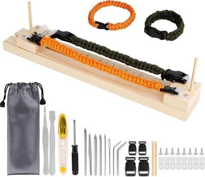 Complete set voor het maken van paracord armbanden