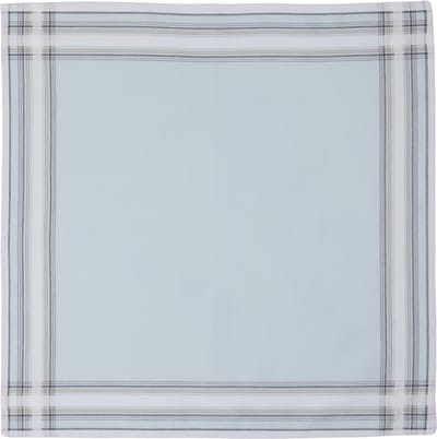 Tiseco Premium Herenzakdoeken Regal 3 Stuks - 42x42cm - 100% Katoen - Klassieke Elegantie in Denim Stijl
