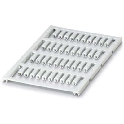 Phoenix Contact 0827148 UC-WMCO 2,9 (12X3,5) Adermarkering Montagemethode: Vastklemmen Markeringsvlak: 12 x 3.50 mm Wit Aantal markeringen: 400 10 stuk(s)