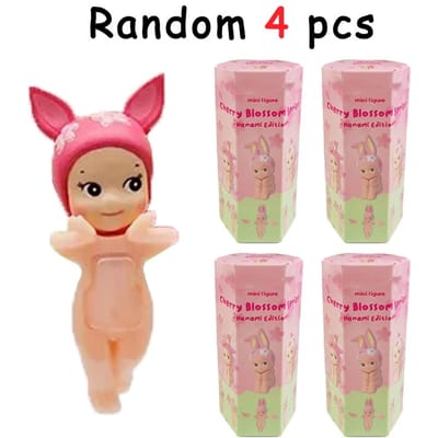 Kersenbloesem Anime Figuren S Angels Serie Leuke Poppen Sieraden Willekeurig Verjaardagscadeau voor Kinderen Fans beige