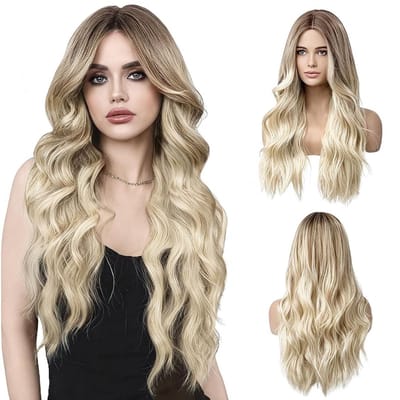 DailySupplies® Top Kwaliteit Damespruik – Pruiken Dames - Hair Wig – Lang - Blond