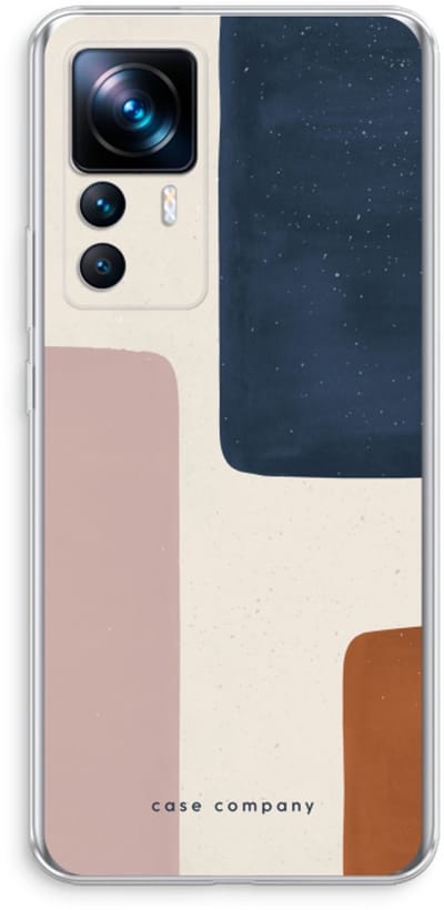Case Company® - Hoesje geschikt voor Xiaomi 12T hoesje - Geo #5 - Soft Cover Telefoonhoesje - Bescherming aan alle Kanten en Schermrand
