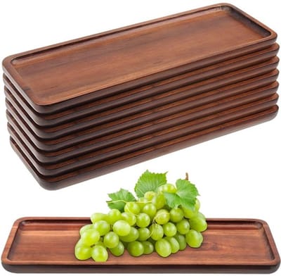 Dailygoody - Houten Dienbladen - Acacia Hout - Duurzaam en Elegant