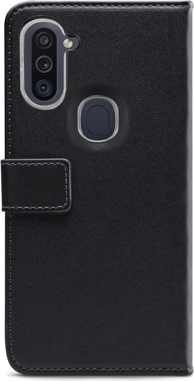 Mobilize Telefoonhoesje geschikt voor Samsung Galaxy M11 Hoesje | Mobilize Classic Gelly Wallet Bookcase Portemonnee | Pasjeshouder voor 2 Pasjes | Telefoonhoesje voor Pinpas / OV Kaart / Rijbewijs - Zwart