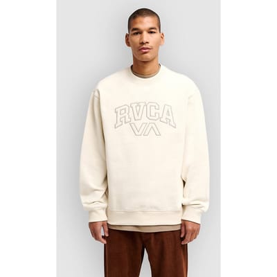 RVCA Emblem Crew Sweater grijs