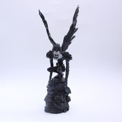 26cm Anime Death Note Officiële Film Gids L Killer Ryuuku Ryuk met Schedel Basis PVC Actiefiguren Speelgoed black