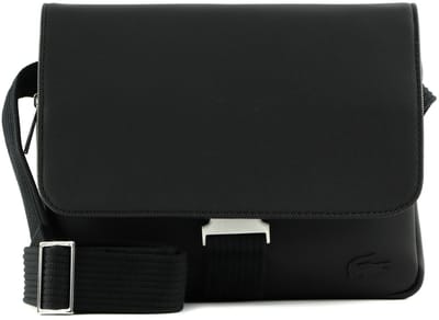 LACOSTE Schoudertas Men's Classic Messenger Bag Noir Zwart