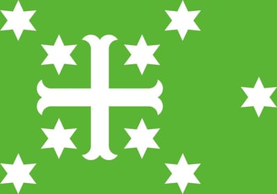 Vlag Estinnes 100x150cm