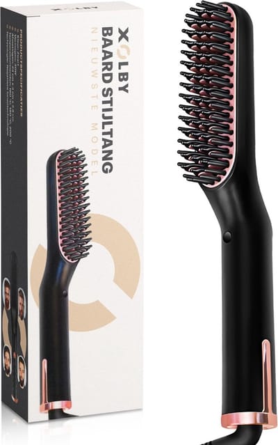 Xolby Baard stijltang- haarverzorging- beard rush- lang haar- kort haar- voor dun haar en dik haar