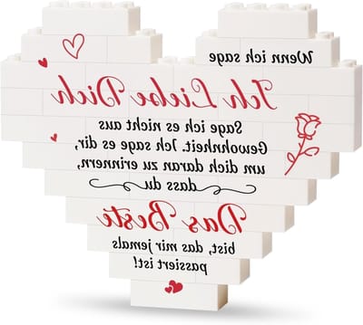 Liefdesgeschenk voor Hem en Haar, Hartvormige Puzzelornamenten, Unieke Cadeaus voor Partners, Verjaardagscadeau, Valentijnsdag, Trouwringen